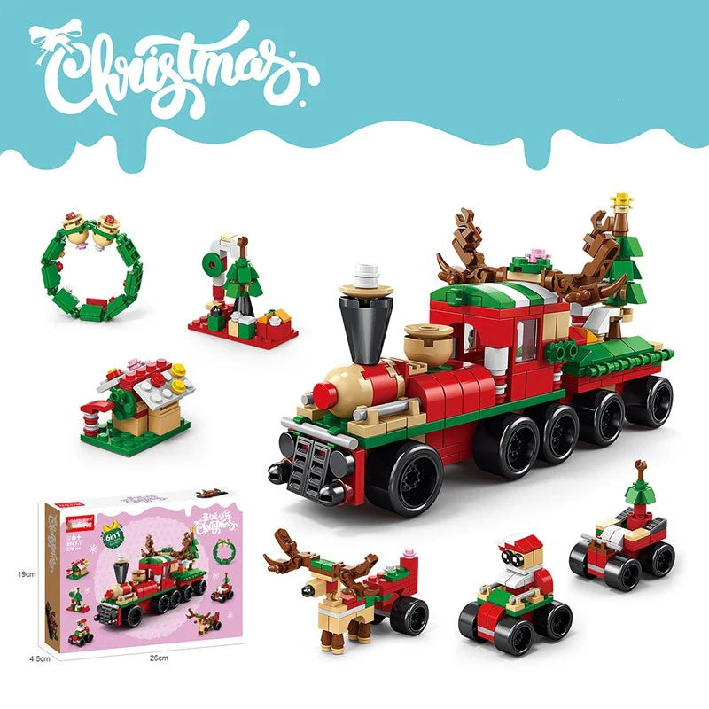 Holiday Present Kids Construction Brick Set