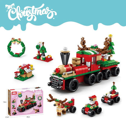 Holiday Present Kids Construction Brick Set