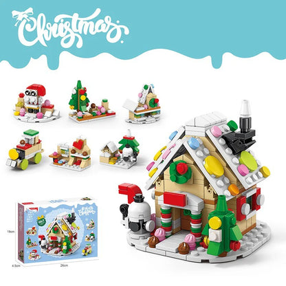 Holiday Present Kids Construction Brick Set
