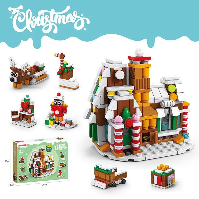 Holiday Present Kids Construction Brick Set