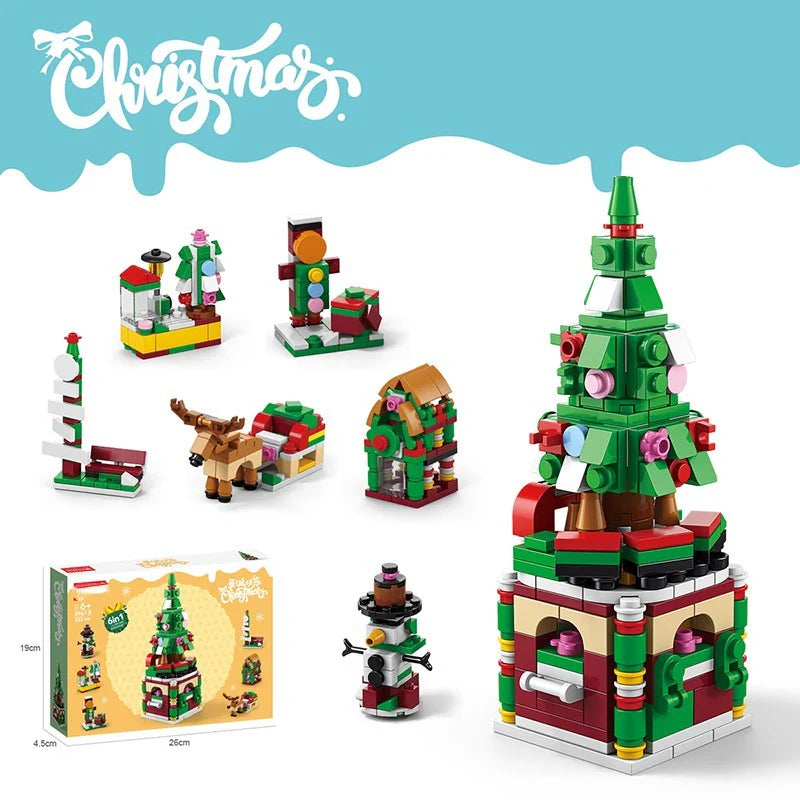 Holiday Present Kids Construction Brick Set