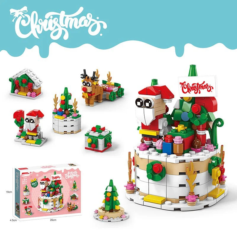 Holiday Present Kids Construction Brick Set