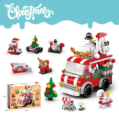 Holiday Present Kids Construction Brick Set
